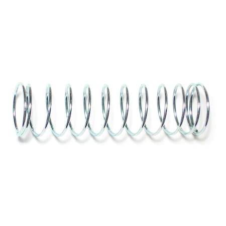 Midwest Fastener 53/64" x 3" x .047" WG Steel Compression Springs 6PK 18535